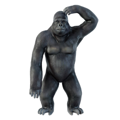 Mô hình composite khỉ đột gorilla sinh động [KT: D1000*H2000mm]