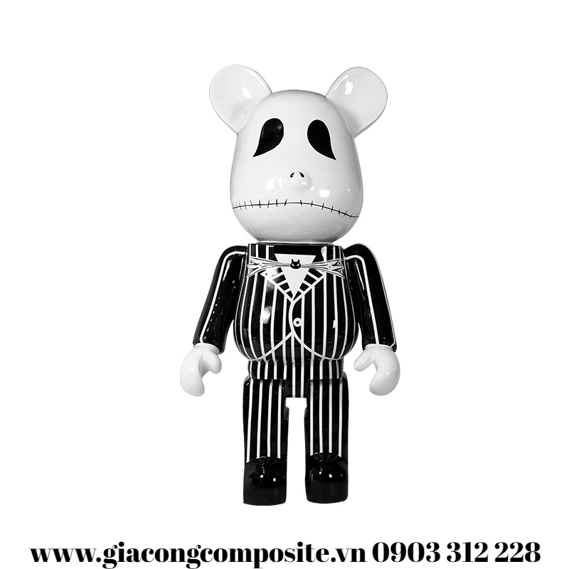MÔ HÌNH COMPOSITE BEARBRICK THỜI THƯỢNG